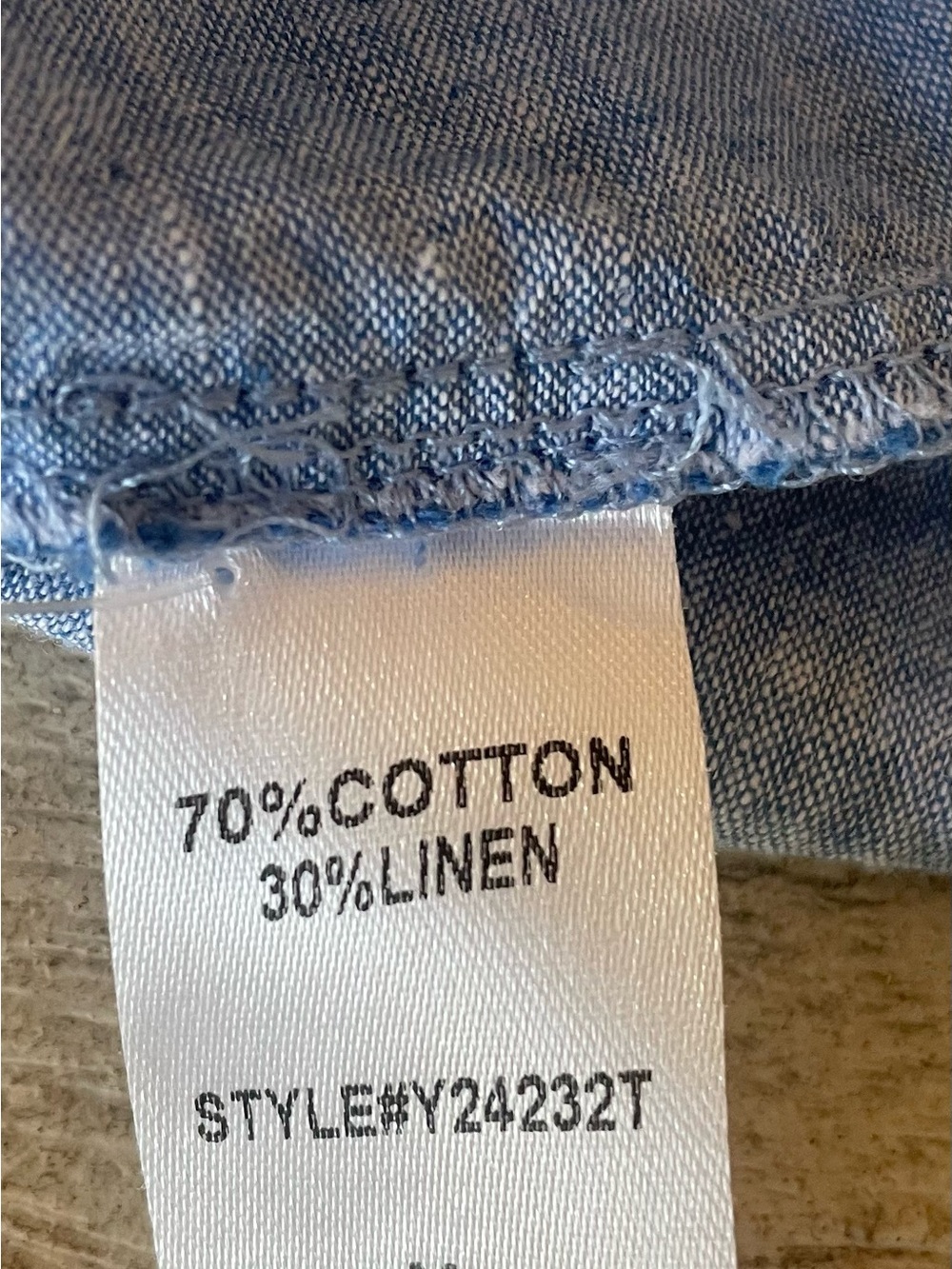 Tuckernuck Sleeveless Chambray Button-Front Dress in Light Blue - Picture 6 of 6